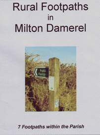 Rural Footpaths in Milton Damerel front cover